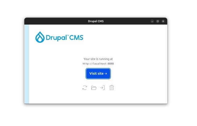 Lanceur Drupal CMS